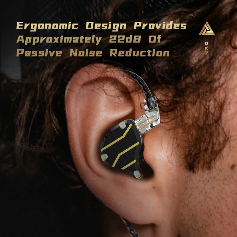 QKZ ZXN Metal HiFi Sport Professional In Ear Earphone With Microphone Music Earbuds