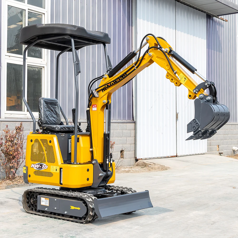 Euro 5 EPA Hydraulic pilot Joystick Excavator Hydraulic Hammer Small Mini Excavator for Sale