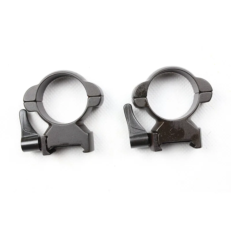 Steel bracket ring 30mm Mount ring Quick Release Cantilever 21mm picatinny  Rails 3002WH High style QD steel scope mount ring