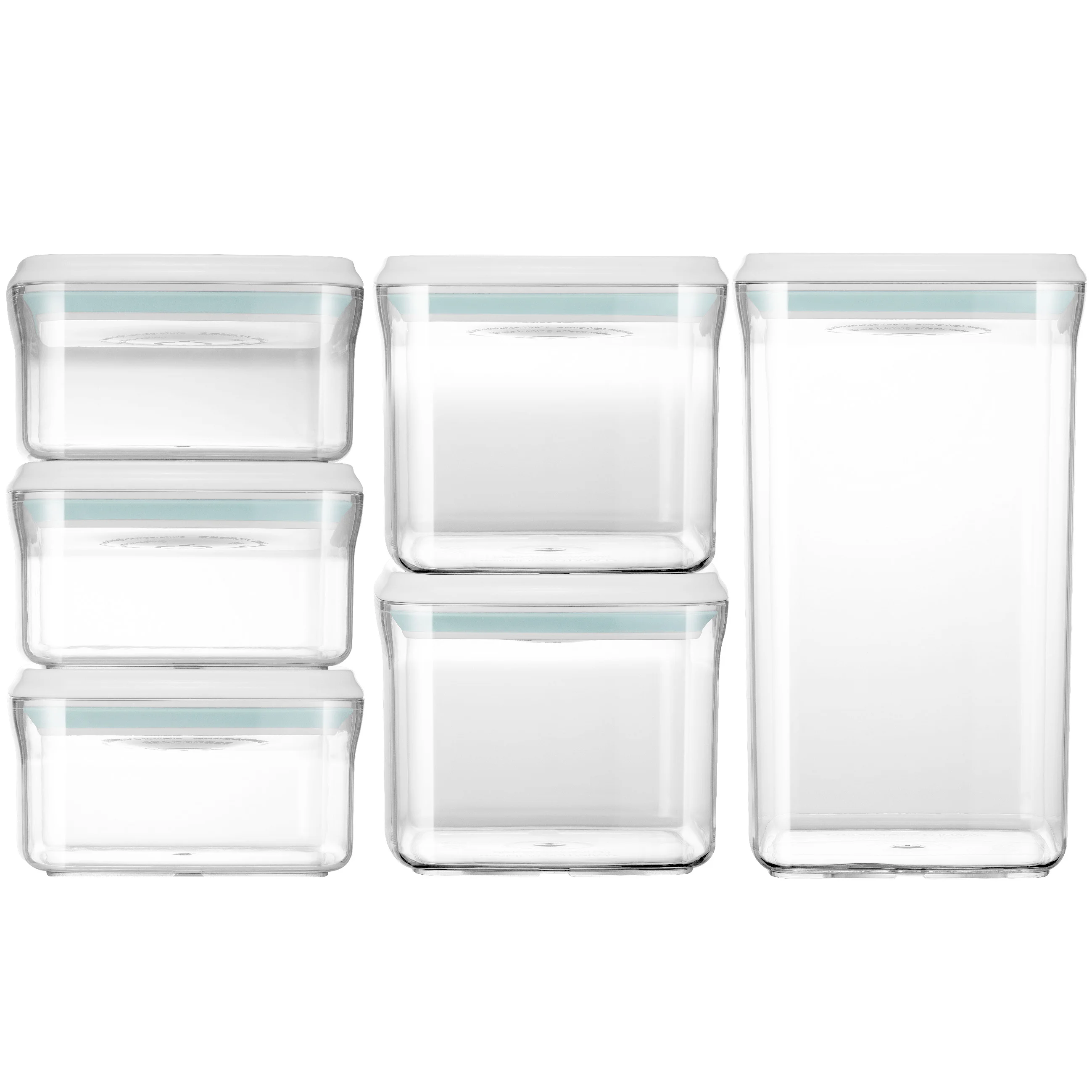 2021 Hot Sale Pantry Organization Food Storage Containers with Airtight Lids Set of BPA Free