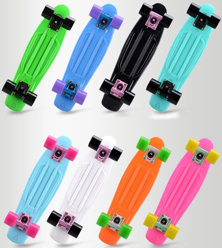 Mini customizable kids teenagers skateboard skating board