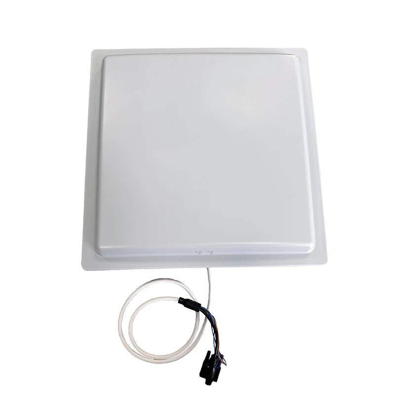 865Mhz/928Mhz UHF integrated RFID Reader 0-10m long range RFID Reader ZK-RFID102 build in 12dbi Antenna