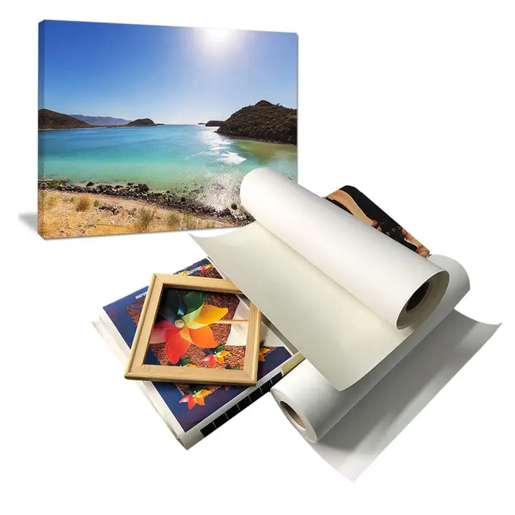 Wholesale 100% Cotton 280g  Custom Size Stretched DIY White Blank Canvas Roll For Artist Oil Painting Custom Art Supplies