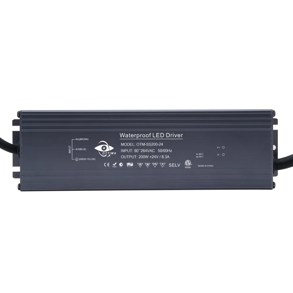 Waterproof Lighting Transformers AC 220V To DC 12 V 24V LED Driver Power Adapter 600W Waterproof 12V Power Supply