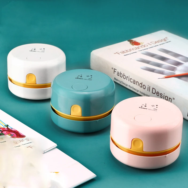 Wholesale price desktop mini cleaning vacuum battery electric desk hand small vacuum cleaner