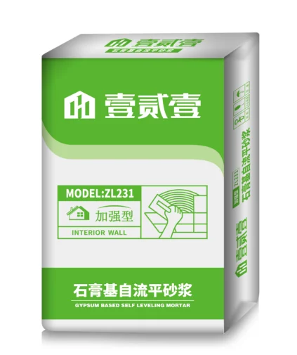 Modern Design Self-Leveling Mortar Gypsum-Based Liquid Screed Floor Leveling Material Powder Appearance Cement Mortar