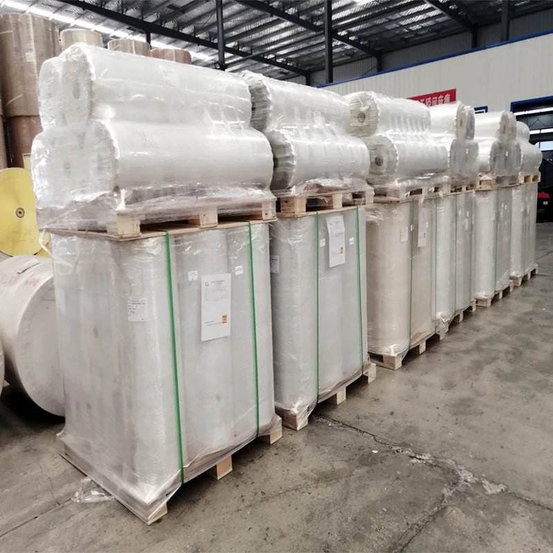 Jumbo Roll direct thermal label adhesive sticker paper