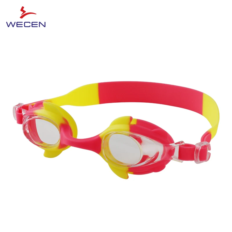 Kids Cute  Professional  Non Leaking  Swimming  Goggles  Anti-Fog Silicone Swim Goggles
