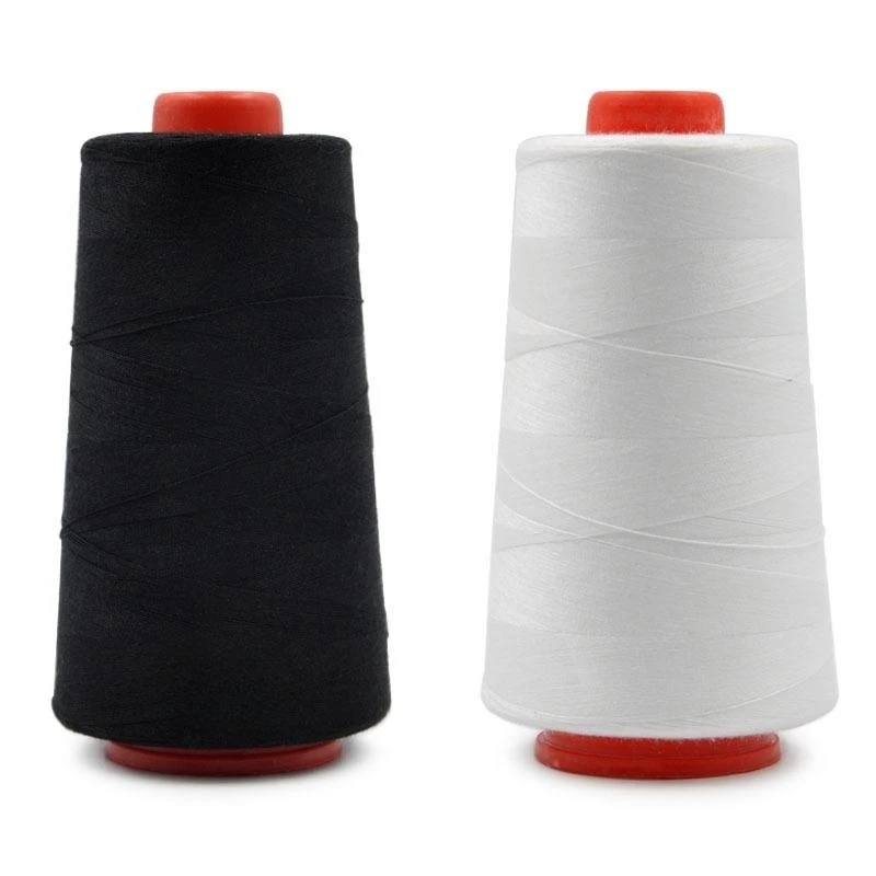 Wholesale a pretty price 40/2 100% polyester stretchy sewing thread for daily life