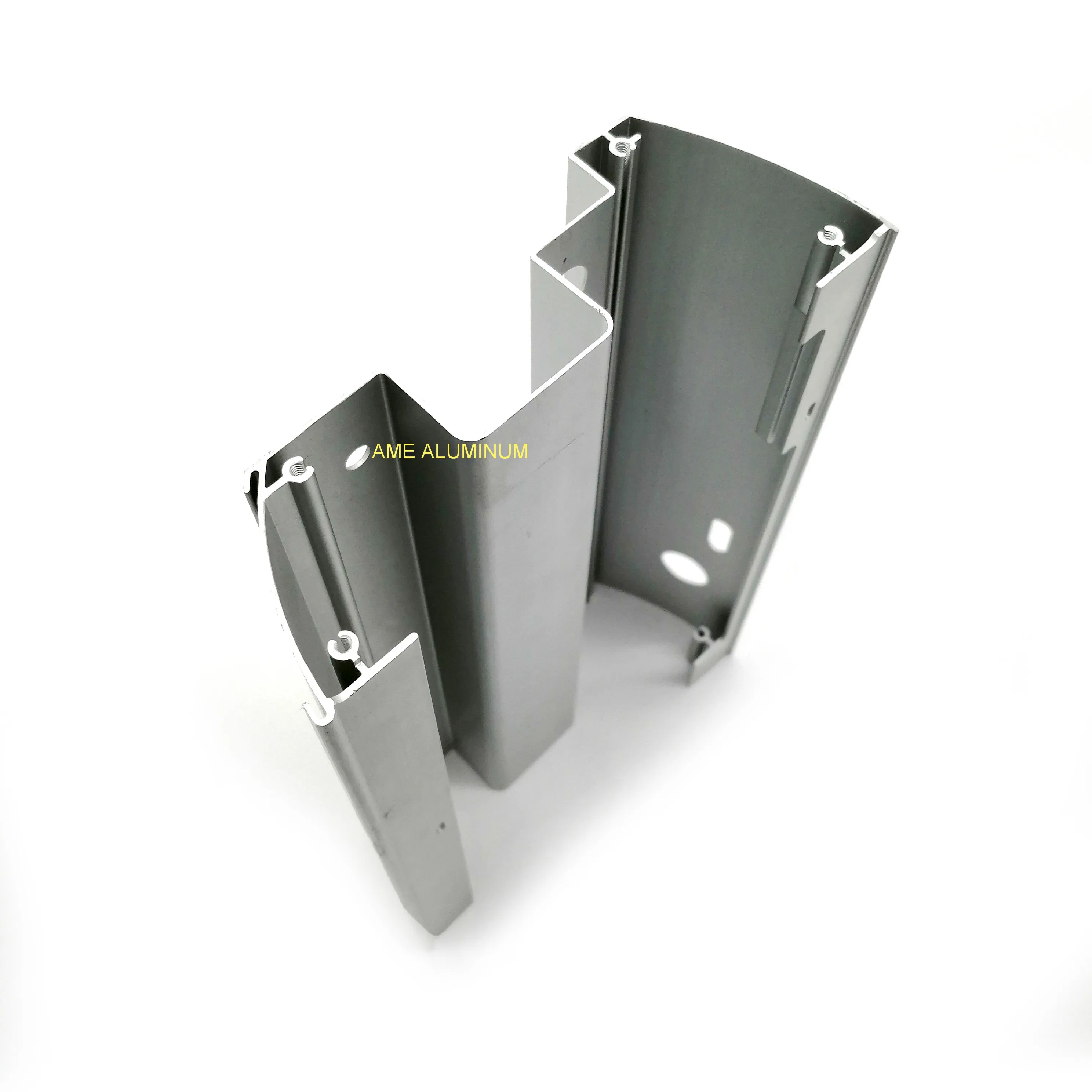 6063  Extrusion Floor Curved U Shape Aluminium Channel Bar LED Aluminum Profile For Bar LED Strip Tape Light