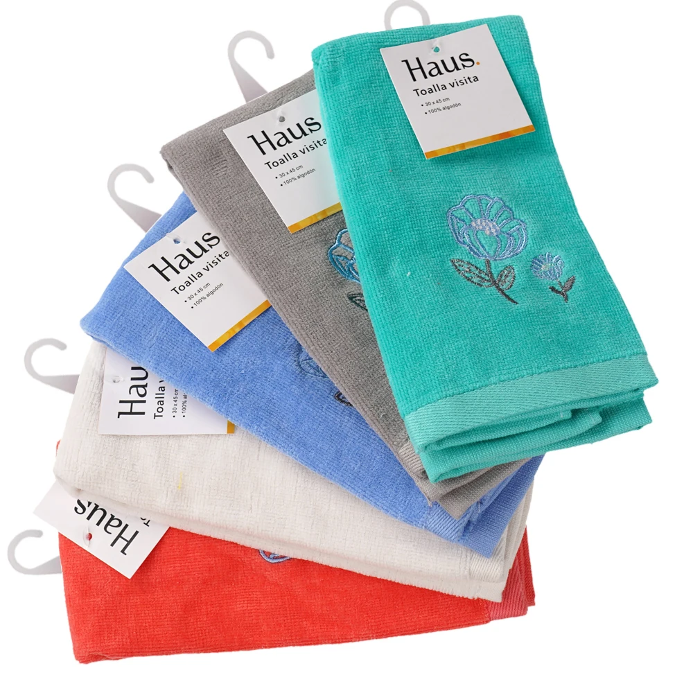 Velour Terry Cotton Bath Towel Set Wholesale Adult Kids Towel Luxury Hotel Towels Bath 100% Cotton OEM Customized