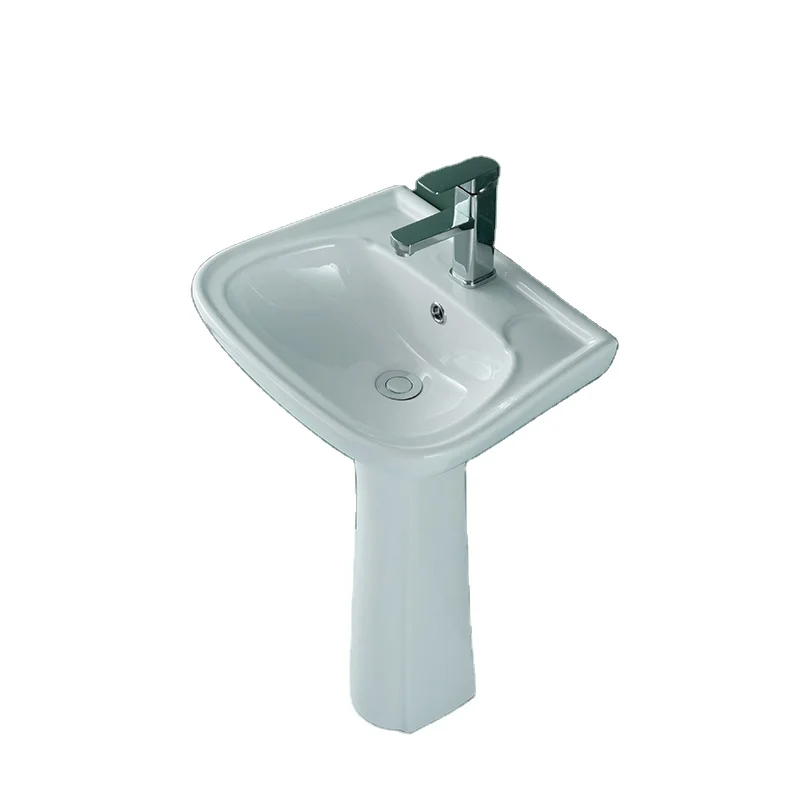 Белая керамическая раковина WDSI для ванной комнаты, раковина для туалета с подставкой, раковина для рук