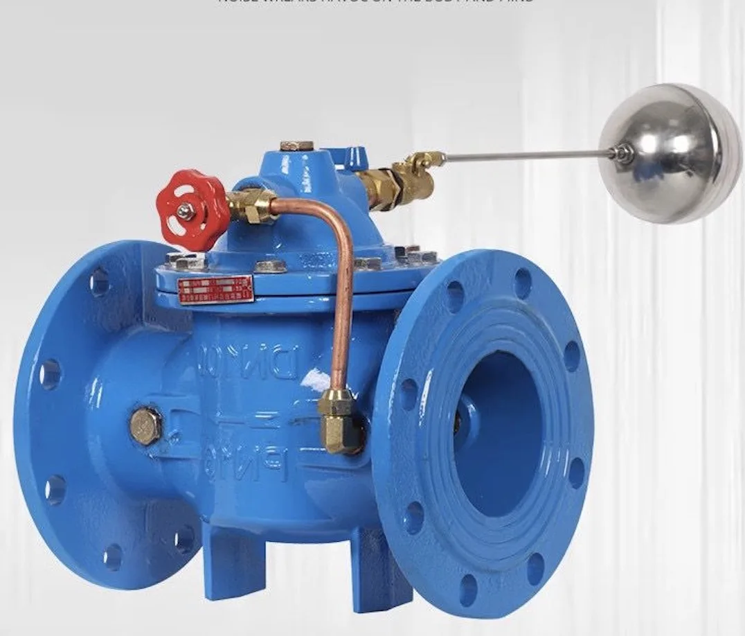 Remote Control 100X-16Q Float Ball Valve Hydraulic Control Valve for Water Tank Supply Flange Water Tank Ball Valve