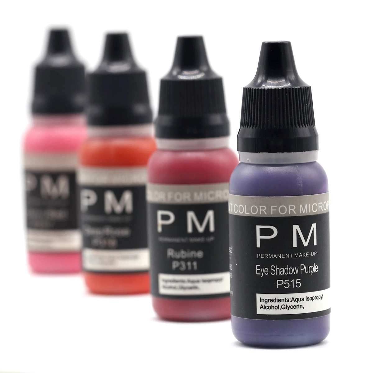 High Quality PM 73 colors Powder Brows Micropigmentation  Permanent Makeup Tattoo ink Microblading Pigment
