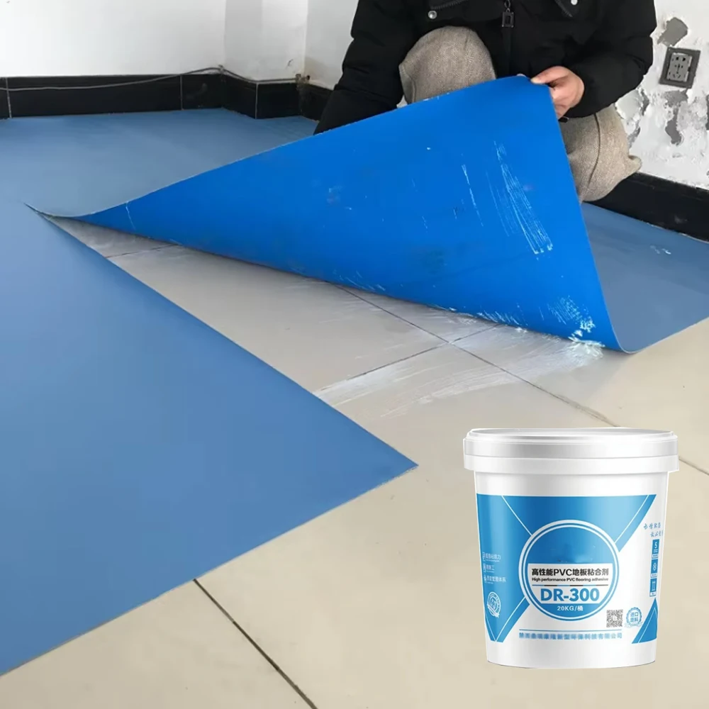 Waterproof High Bond Strength Vinyl PVC Flooring Adhesive Glue for Floor Home Indoor Used