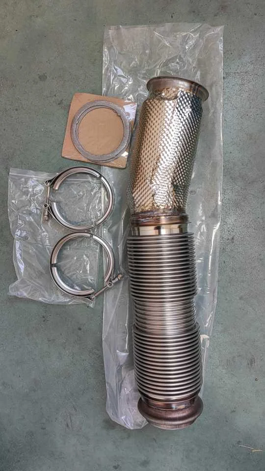 Custom Bellow Kit Turbo Flexible Stainless Steel Exhaust Flex Pipe for Volvo Engine 23789373 Trucks Parts