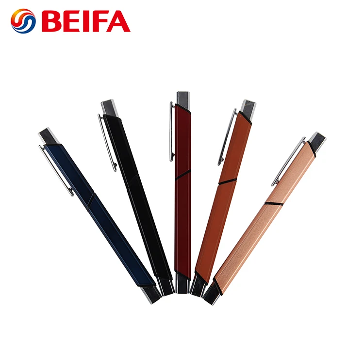 
Beifa Brand GA951209 Advertising Promotional Free Samples Triangle Retractable Gel Ink Pen 