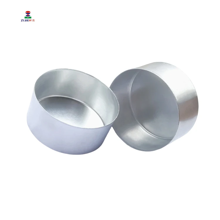 Best Selling Tea Light Candle Wash White Circle Shape Metal Craft  Aluminum Tealight Candle Cup