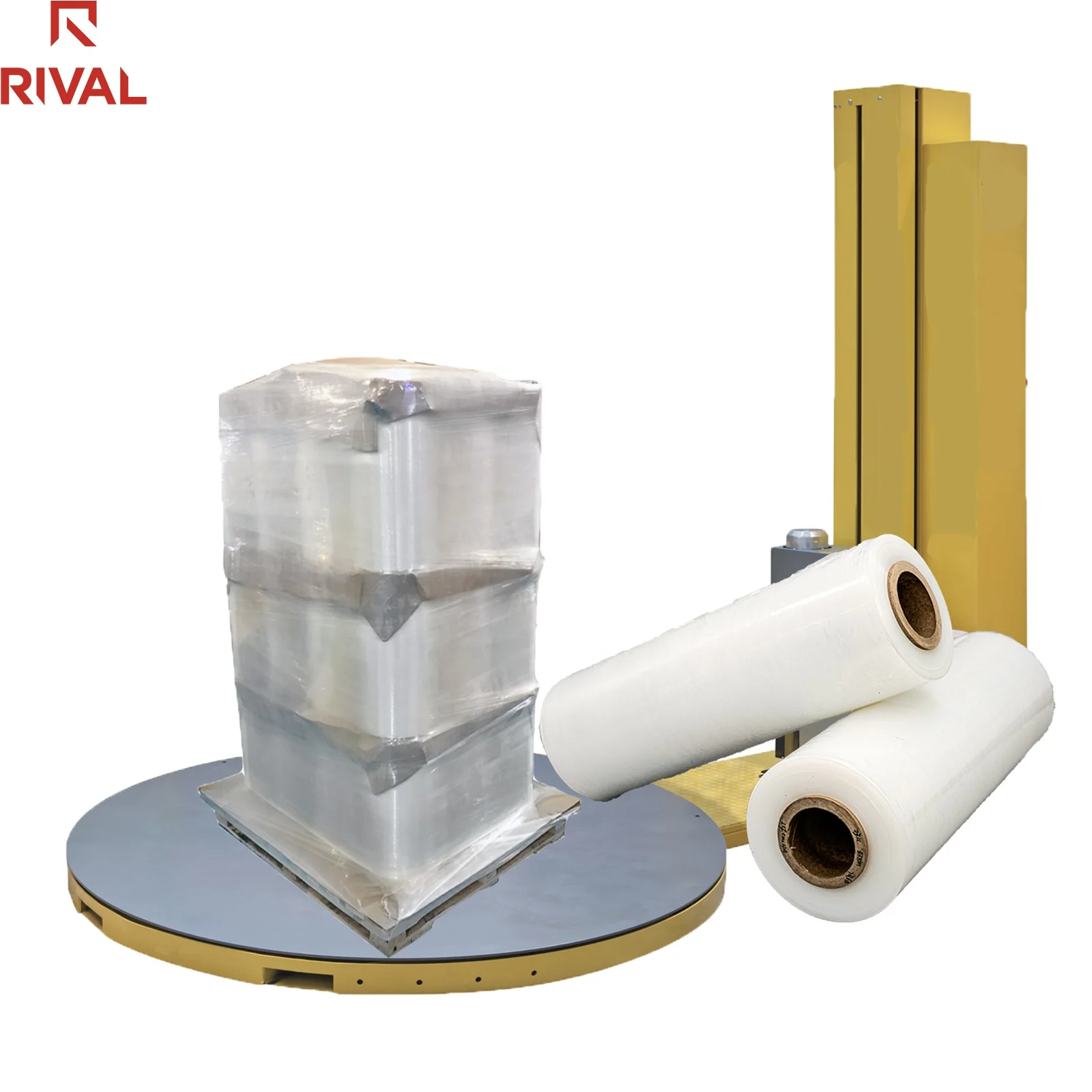 Ленточная пленка для стрейч, используемая в машине LLDPE, прозрачная стрейч-пленка в рулоне