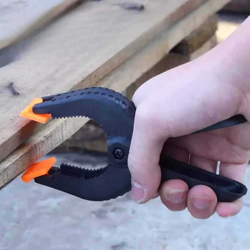 5.24cm/20.32cm C-Clamp Heavy Duty Nylon Ratchet Spring Clamps Photo Studio Light Background Clip Backdrop Clips Clamps