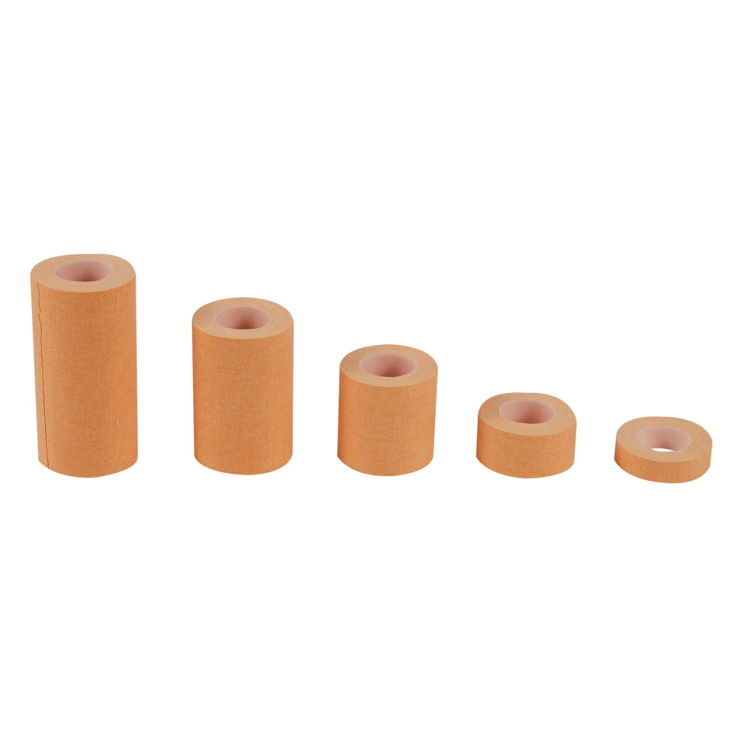 Manufacturer directly sale 1.25/2.5/5/7.5/10cm*10m medical zinc oxide adhesive plaster