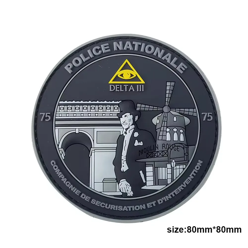 Wholesale 3d Brand Designer Custom Logo Rubber Badge Pvc Patches