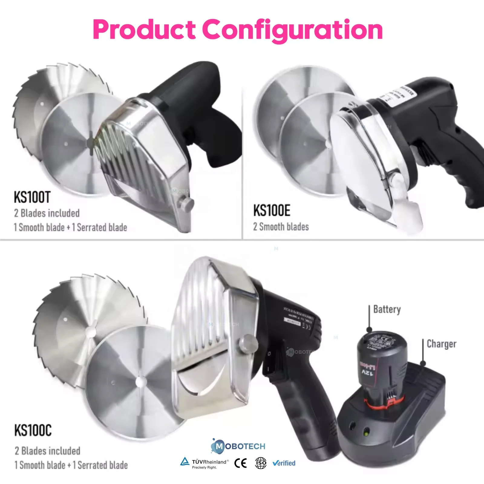 Stainless Steel Professional Turkish Kebab Slicer Wireless Commercial Shawarma Cutter with Adjustable Thickness KS100E
