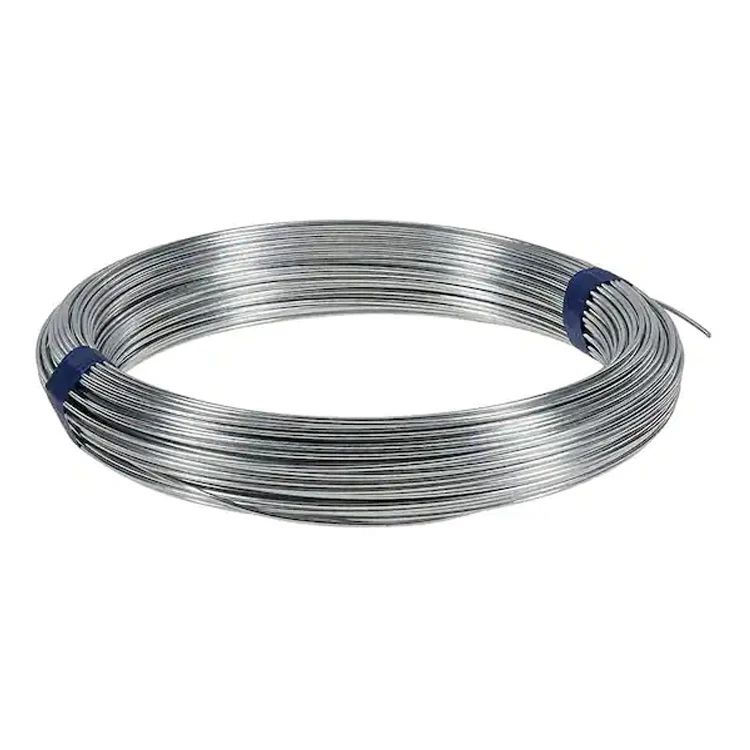 China Factory BWG 21 GI binding wire 0.83mm electro/hot dipped galvanized iron wire for Vietnam