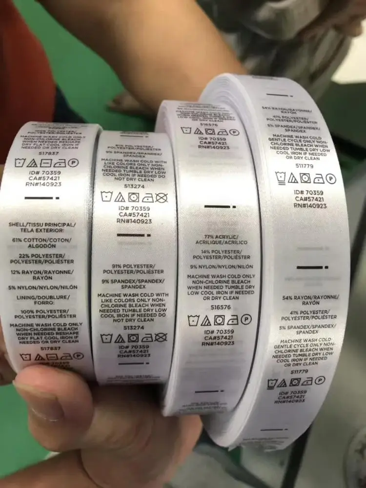 JR-1521 Front 2 Colour Back 1 Colour Flexographic Printing Machine/ Flex Garment Care Label Printing Machine for Satin Ribbon