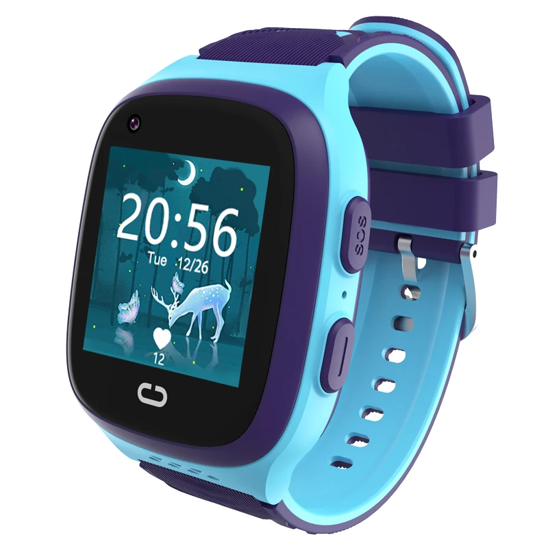 Kids Smart Watch 4G Android WiFi GPS LBS Smartwatch Video Call ChildrenWatch SIM Card SOS Smart Watches for Kids