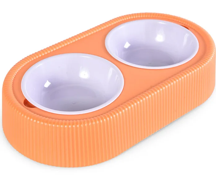 Two In One High Quality Pet Bowl Combination Slow Feeding Storage Bowl