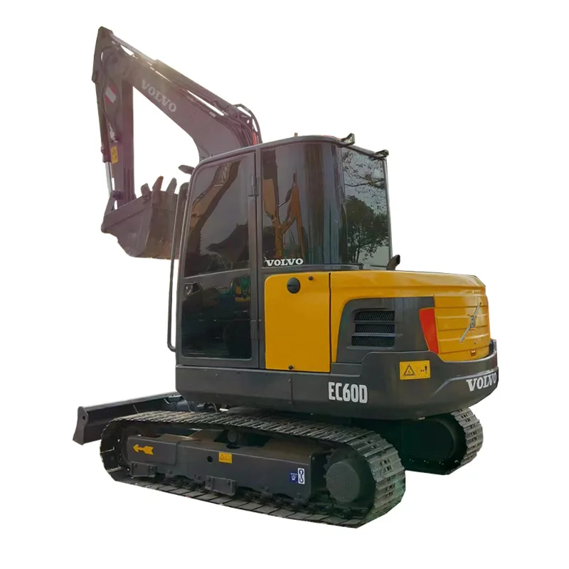 Volvo Brand Earthmoving Equipment Second hand Original Small Digger volvo EC60BLC used excavators Volvo ec60 6T excavator