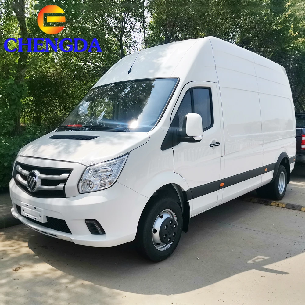 FOTON Tujano Diesel Van Car 4X2 LHD RHD 2.8T Automatic Manual 3 Seats High Roof Cargo Van Cars For Sale