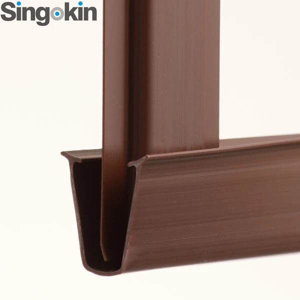 Privacy Slats Steel PVC Coated Polyethylene Ridged Chain Link Fence Slats