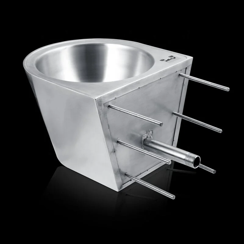 Stainless Steel Wall Mount Prison Wash Basin Sink No Break Stainless Steel Hand Wash Sink For Prison