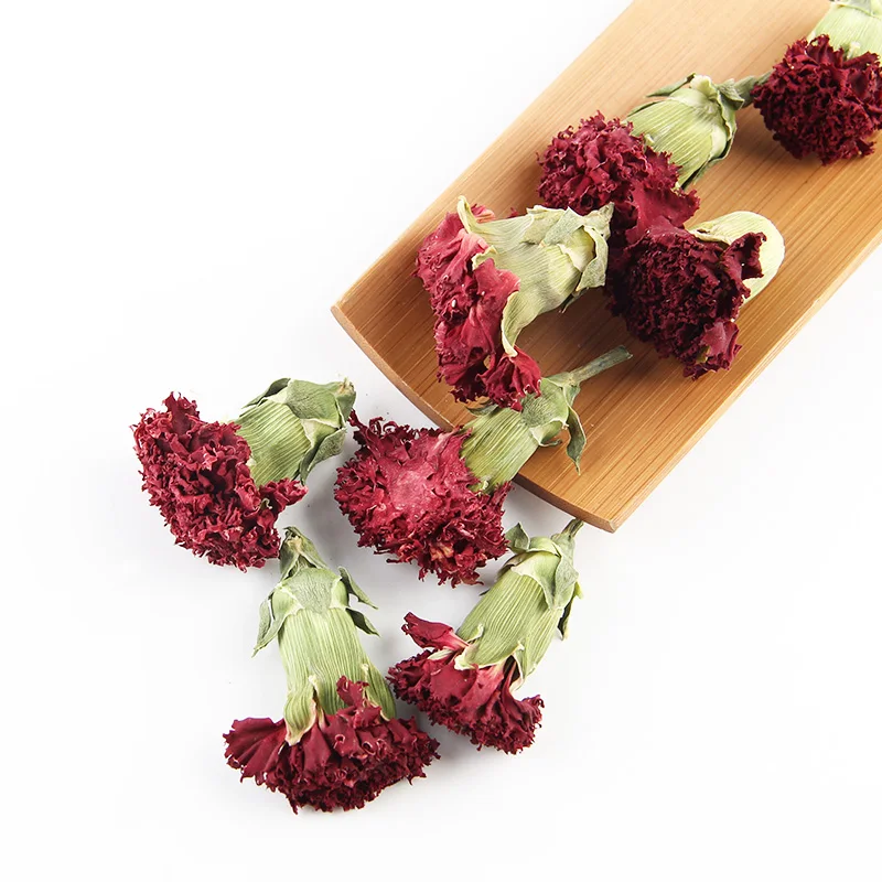 Factory Wholesale Bulk Natural Dried Carnation Flower Dried Carnation for Candle Bath Crafts DIY 100% Real Flowers