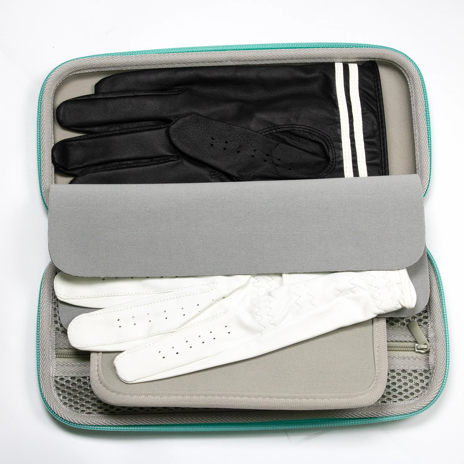 Wholesale golf gloves cabretta leather golf glove case breathable vent custom golf glove packaging