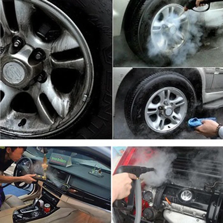 GUBOT Optima Mobile Steam Car Wash Machine Steamer Car Washing Shop Good Business Partner in China 3 Guns Hot Sale 12 +1.5 KW