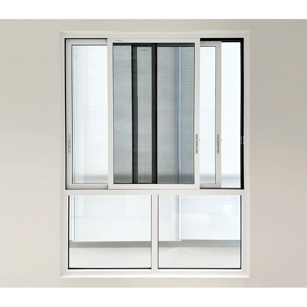 Пользовательские умные большие белые современные панорамные двойные стеклопакеты алюминиевые стеклянные раздвижные окна