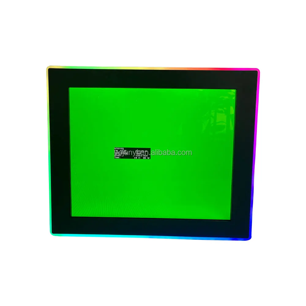very cheap 3M ELO display  22inch coin operated games cabinets  touch screen monitor with LED light frame