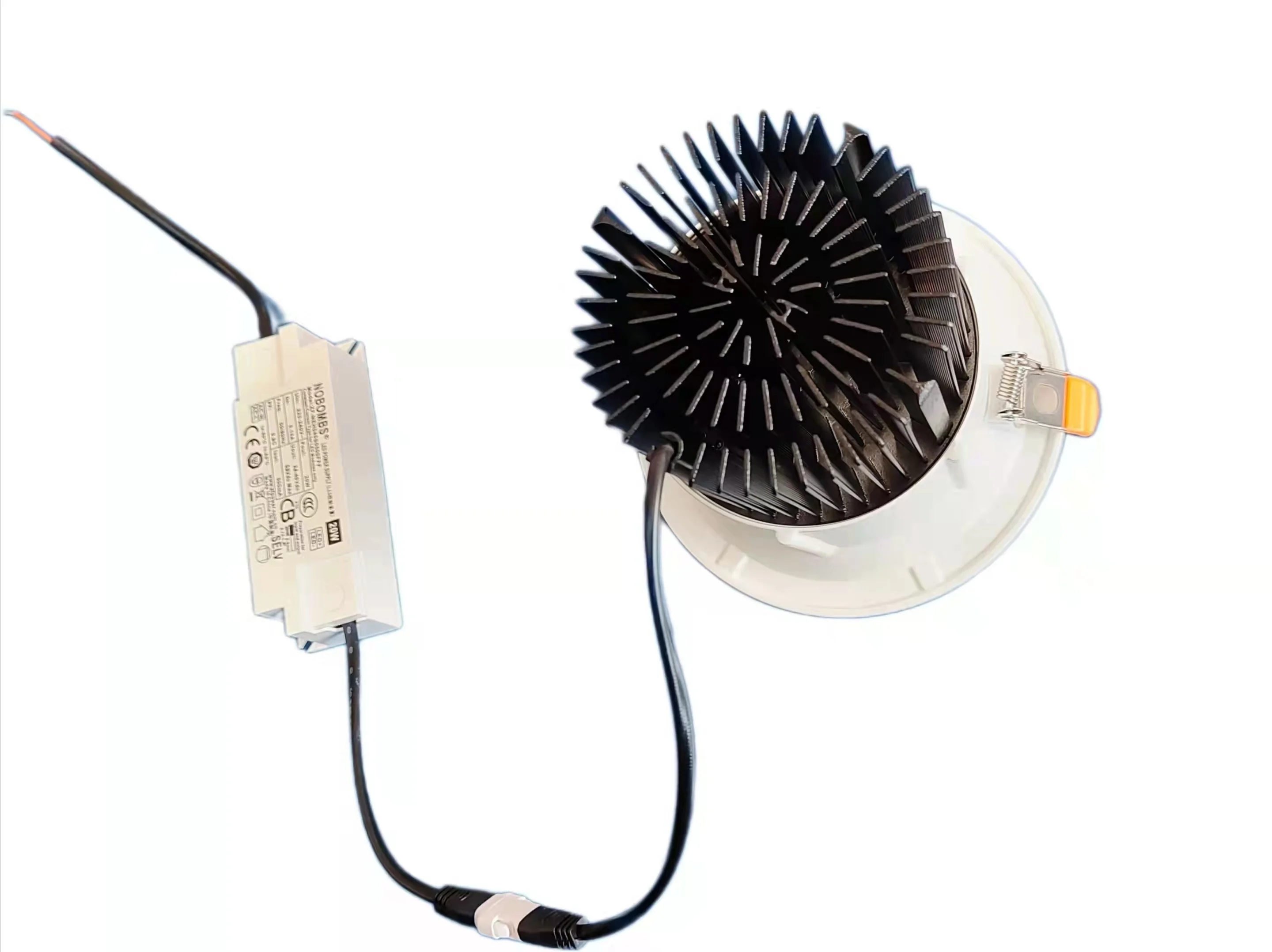 Commercial Down Light 7w 12w 20w 30w 40w 50w 70w Anti Glare Cob Ceiling Recess Dimmable Led Downlight Aluminum Modern 80 50000