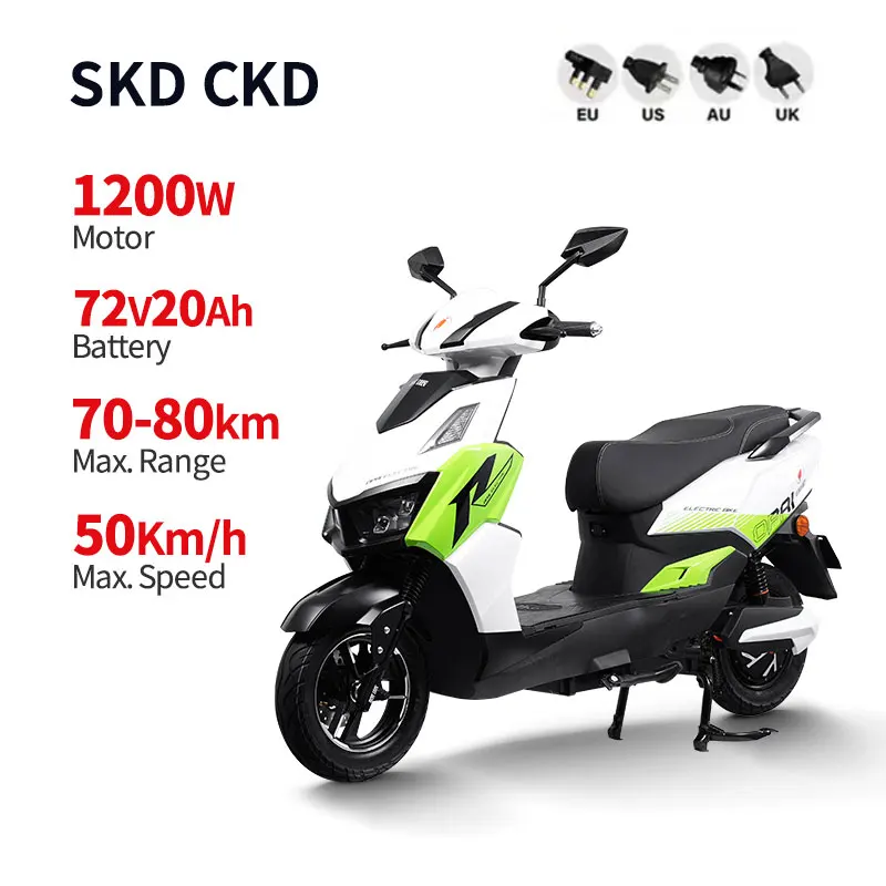 OPAI Scooter elektro motorrad 1200w 1500w 2000w highper dirt bike street legal motorcycles