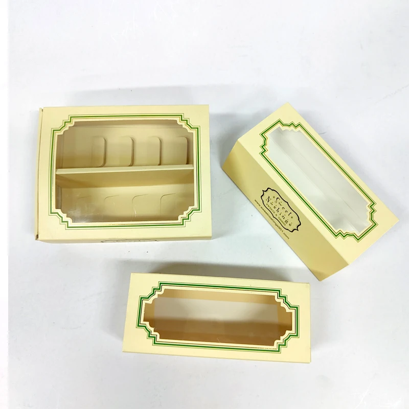 Custom Small Food Bonbon Chocolate Bar Paper Folding Chocolate Packaging Box For Gift