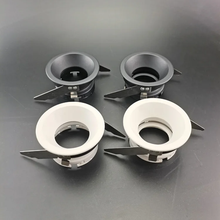 Factory Supply MR16 GU10 Downlight Fitting Fixtures Recessed Adjustable Ceiling Spot Down Light With Replaceable Bulb