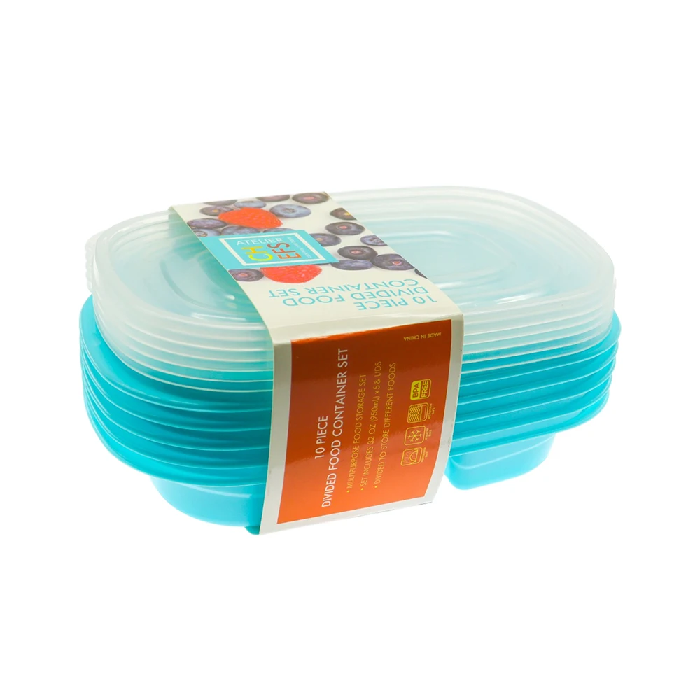 Lock Lid Tempered Glass Food Container For Microwave Oven Bowl Set  Kitchenware rubbermaid food storage containers