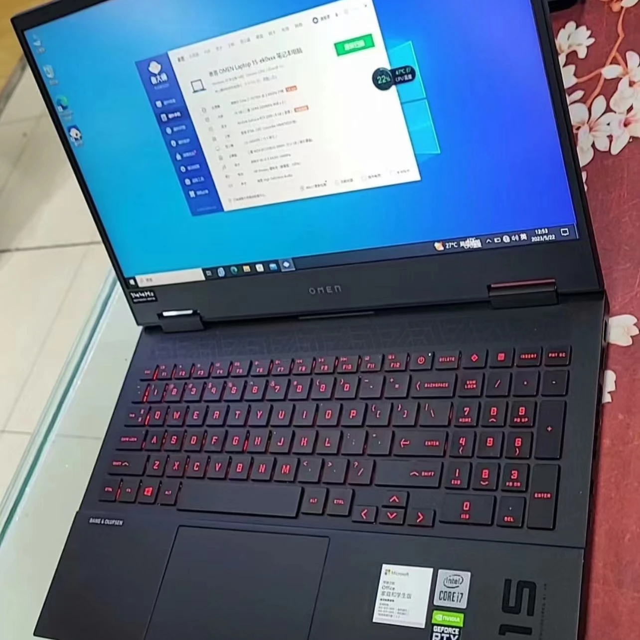 Best Selling OMEN 4 pro laptop H/P CPU i5-8th  RTX2060 16GB Ram Used laptop
