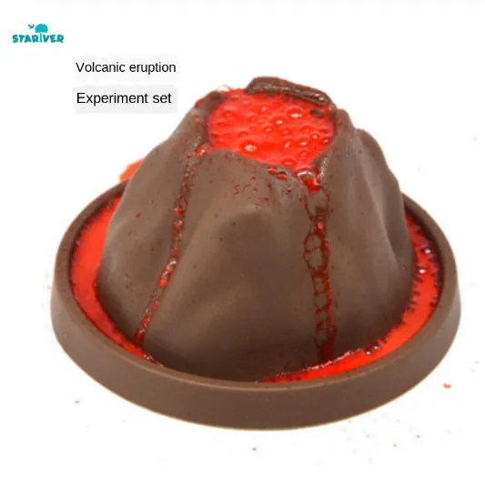 Kids Educational School Exploding Science Experiments Kits Volcano Chemistry Making Toy