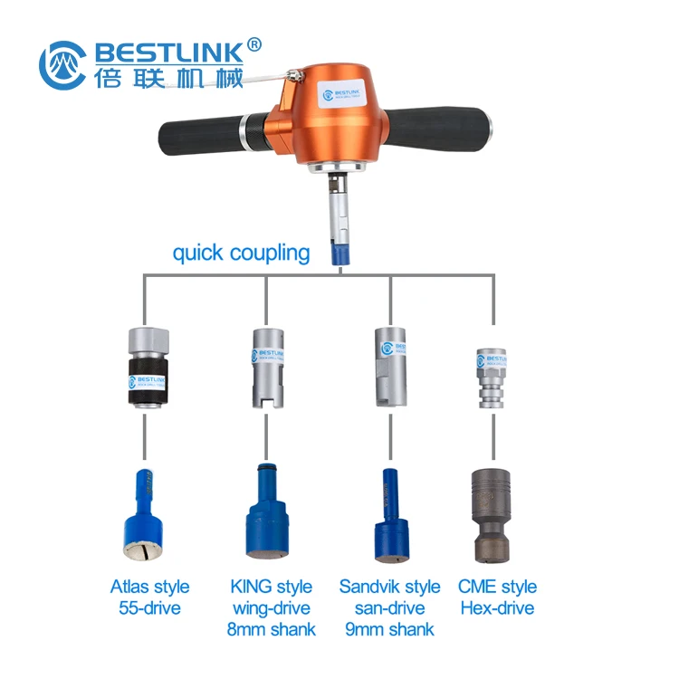 Ручной пневматический электрический шлифовальный станок HD для заточки отверстий