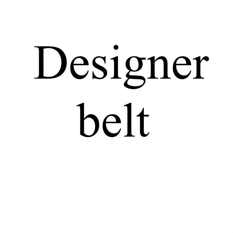 Factory Fashion Luxury Famous Brand Designer Men Leather Belts