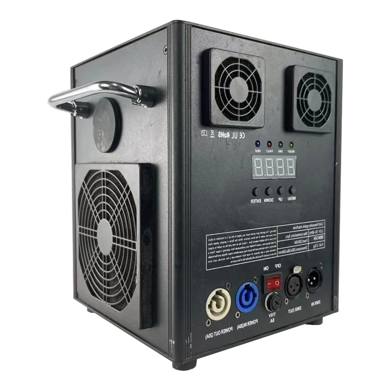 Mini DMX Dj Party Events Waterfall Sparkle Cold Fireworks Making Machine Wedding Stage Cold Spark Machine